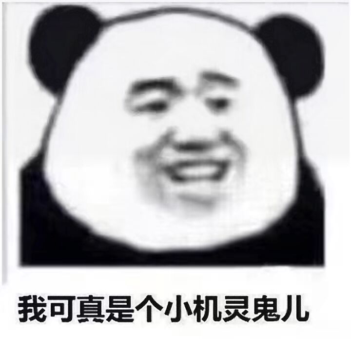 我可真是个小机灵儿