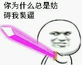 你为什么总是妨碍我装逼