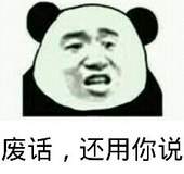 废话，还用你说