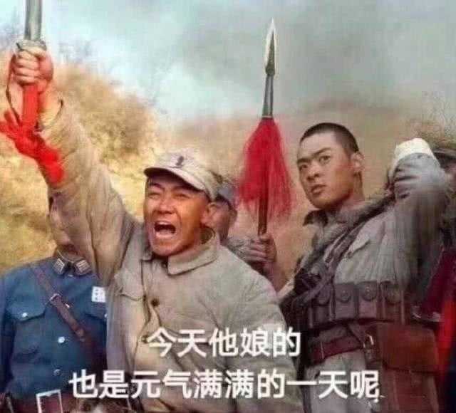 今天他娘的也是元气满满的一天