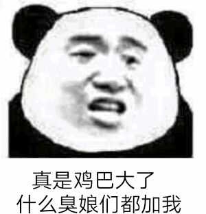 真是鸡巴大了什么臭娘们都加我