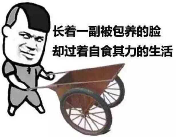 长着一副被包养的脸却过着自食其力的生活