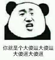 你就是个大傻逼