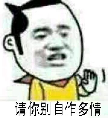 请你别自作多情