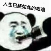 人生已经如此的艰难