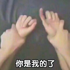 你是我的了