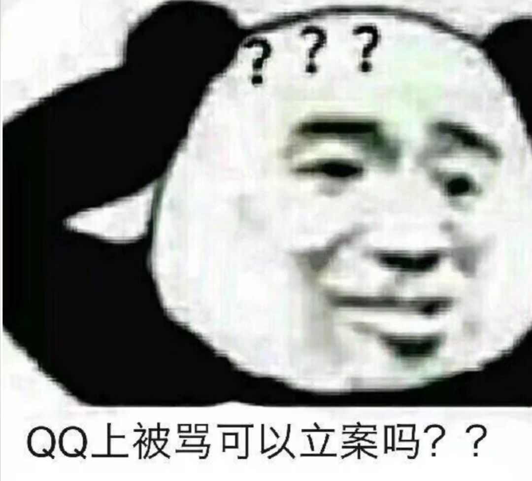 QQ上被骂可以立案吗？？