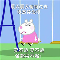 小猪佩奇表情包买买买 夏天夏天悄悄过去留下纪梵希