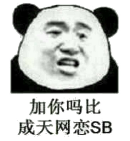 加你吗比？成天网恋SB