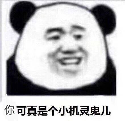 你可真是个小机灵鬼儿