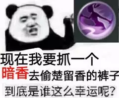 现在我要抓一个暗香去偷楚留香的裤子，到底是谁这么幸运呢？