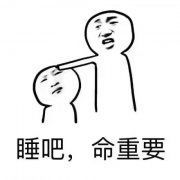 睡吧，命重要