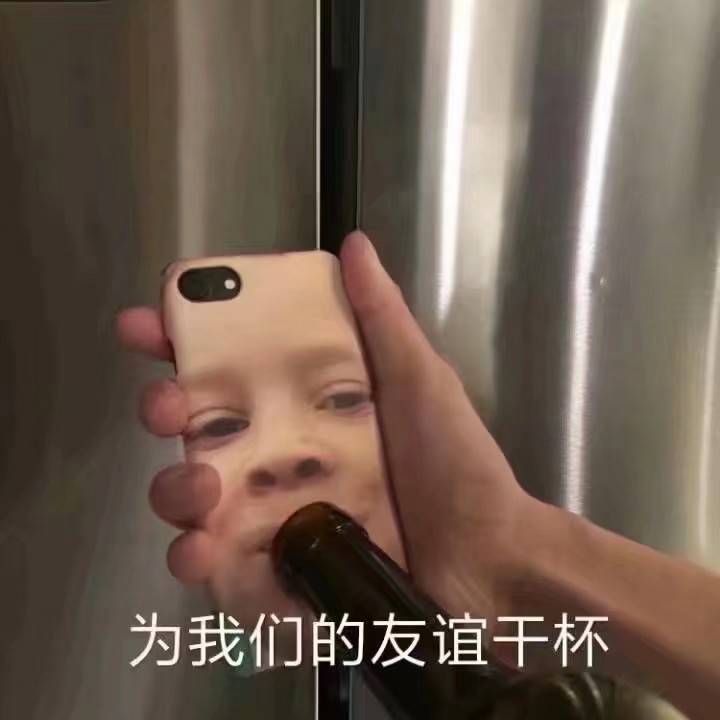 为我们的友谊干杯