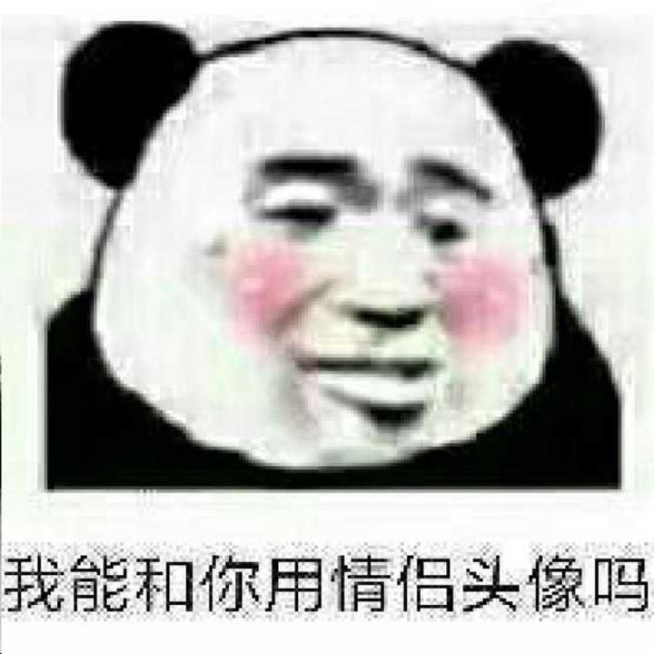 我能和你用情侣头像吗