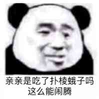 亲亲是吃了扑棱蛾子吗？这么能闹腾