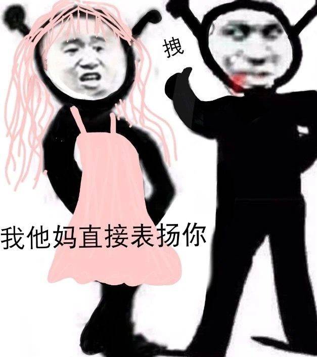 我他妈直接表扬你